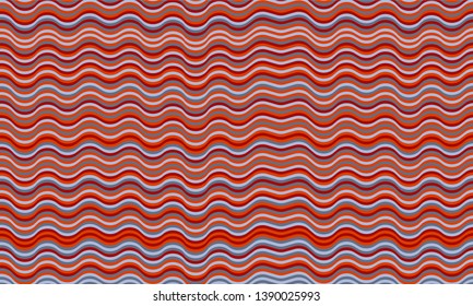 Vintage wavy stripes background. Waves, curve lines ripple texture. Card background pattern vector. Curved stripes wavy ribbons vector.  