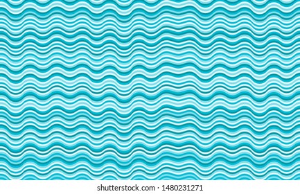 Vintage wavy stripes background. Waves, curve lines ripple texture. Card background pattern vector. Curved stripes wavy ribbons vector. Colorful wave ripple line art.