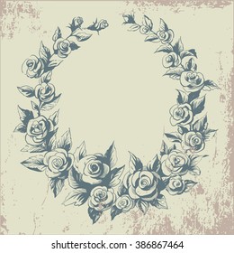 Vintage wear tee print design