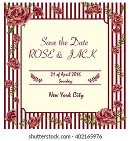 vintage wedding card/Background