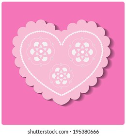 Vintage wedding invitation card