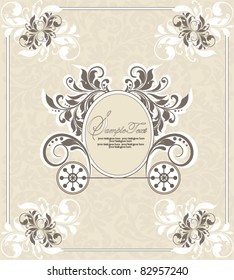 cinderella wedding invitation clipart