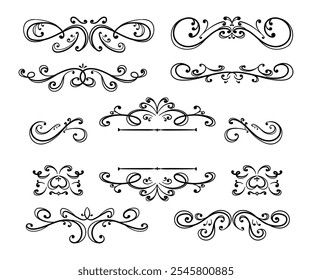 Vintage wedding ornament collection art