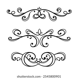 Vintage casamento ornamento coleção arte