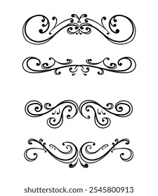 Vintage wedding ornament collection art