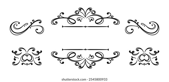 Vintage wedding ornament collection art