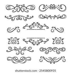 Vintage casamento ornamento coleção arte