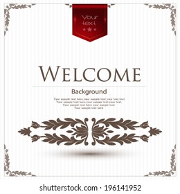 Vintage, welcome