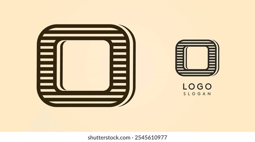 Vintage carta ocidental O, país elegante velho lettermark para retro bar logotipo, café churrasco, salão de tatuagem, placa de salão, rótulo de álcool. Ilustração vetorial