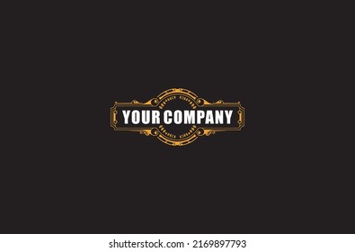 Logotipo de trigo ventilado Vector Premium