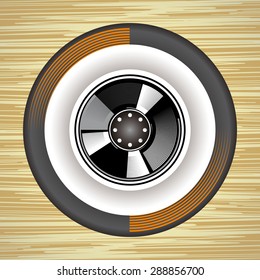 vintage wheel
