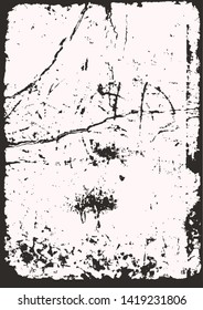 Vintage white background with scratches