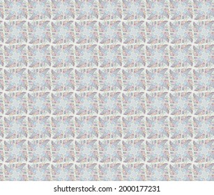 Vintage wild floral watercolor samless pattren