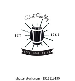 Vintage Wine Badges Logo Label