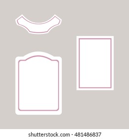 Vintage, Wine, Labels, Set, 