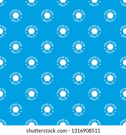 Vintage wine pattern vector seamless blue repeat for any use