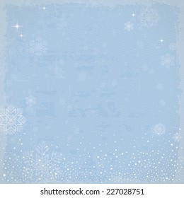 vintage winter background