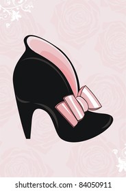 vintage woman's boot