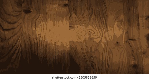 Vintage Holz für Hintergründe. Vintage Holzstruktur. Vektorgrafik