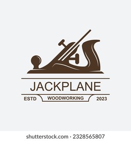 Vintage wood carpentry logo vector.Logo for business, carpentry, lumberjack, label, badge.