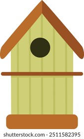 Vintage wooden bird cage house
