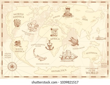 Treasure World Map Images Stock Photos Vectors Shutterstock