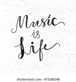 Vintage World Music Day Lettering for Banner and Badge. Sticker, Poster, Card Design Template. Vector