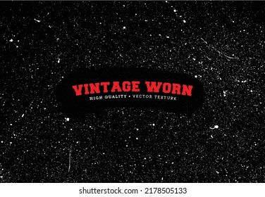 Vintage Worn Grunge Texture For Logo And Fashion Design