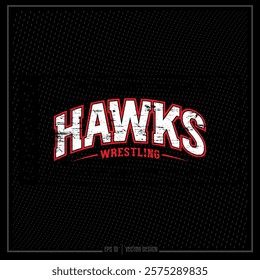 Vintage Wrestling, Wrestling, Team, Game, Sports, Athlete, Athletic Department, Hawk, Sports Team, Mat, Match, Meet