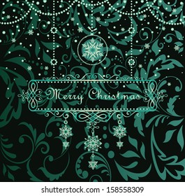 Vintage xmas greeting