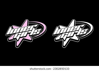 Vintage y2k streetwear graphic design