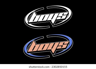 Vintage y2k streetwear graphic design