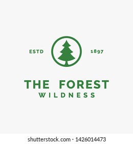 vintage yet modern tree logo design inspiration