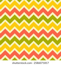 Vintage zigzag chevron seamless pattern