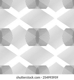 Vintage zigzag seamless pattern for background. Vector illustration.