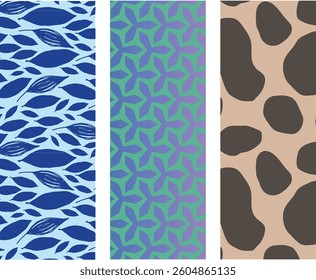 Vintage-Inspired Floral Art Seamless Pattern for Retro Designs