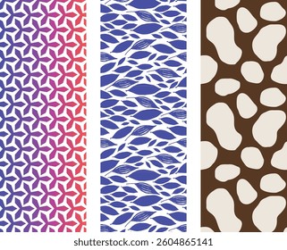 Vintage-Inspired Floral Art Seamless Pattern for Retro Designs