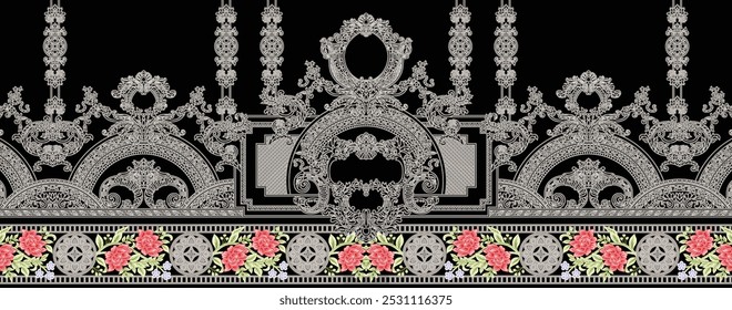 Vintage-Style Abstract Designs for Textiles, Covers, Wrapping Paper, and Special Gifts.