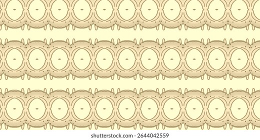 Vintage-style symmetrical pattern in warm beige tones resembling ornamental animal motifs, ideal for decorative wallpapers, fashion prints, or antique designs.