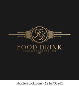 vintge restaurant logo