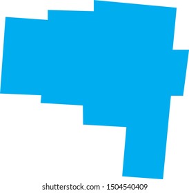Vinton county map in ohio state