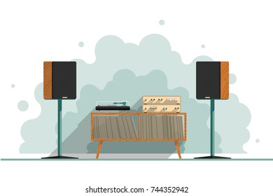 Vinyl audio system