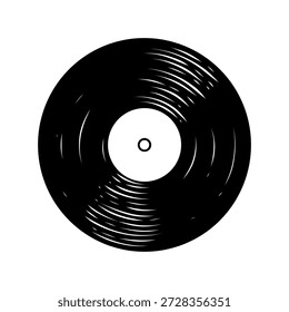 ilustração de desenho de vetor de disco de cassete de vinil