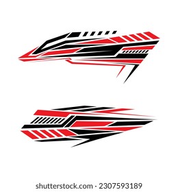 Vinyl decals racing sports. Motorcycle stripe decals