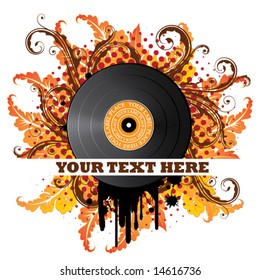 Vinyl floral cover