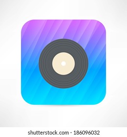vinyl icon