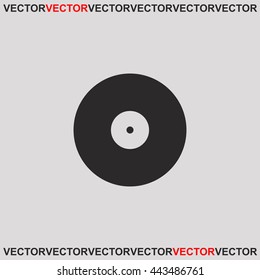 Vinyl icon.