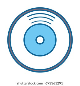vinyl icon image
