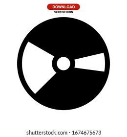 vinyl icon or logo isolated sign symbol vector illustration - high quality black style vector icons
