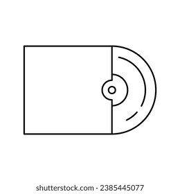 Vinyl-Symbol für Logos und mehr